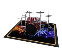 ZAJENKUB Drum Rugs, Rectangle Drum Rug Mat, Non-Slip Blanket for Electronic Jazz Drum Kit Bass Drum Snare and Other Musical Instrument Mats, Professional Drum Carpet, Soundproof Mat 230 x 180 cm