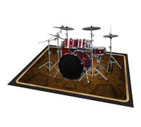 ZAJENKUB Drum Rugs, Rectangle Drum Rug Mat, Non-Slip Blanket for Electronic Jazz Drum Kit Bass Drum Snare and Other Musical Instrument Mats, Professional Drum Carpet, Soundproof Mat 230 x 180 cm