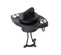 Zajop Black Kayak Drain Plugs Bung With Screws For Dinghy Canoes Boats Stop Water Infiltration Water Out Plug Replacement