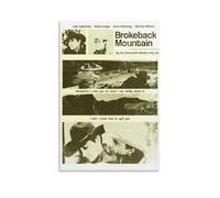 ZAJSGPUR Brokeback Mountain Movie Vintage Art Poster Decorative Painting Canvas Wall Posters And Art Picture Print Modern Family Bedroom Decor Posters 12x18inch(30x45cm)