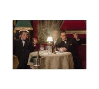 ZAJSGPUR Movie Legend Tom Hardy Scene Give A Toast Poster Decorative Canvas Poster Wall Art Decor Living Modern Family Bedroom Decoration Poster 12x18inch(30x45cm) Unframe-style