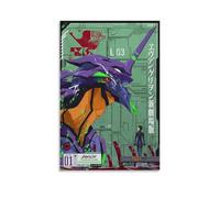 ZAJSGPUR Neon Genesis Evangelion EVA-01 TEST TYPE Poster Decorative Painting Canvas Wall Posters And Art Picture Print Modern Family Bedroom Decor Posters 16x24inch(40x60cm)