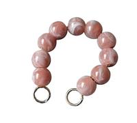 ZAJYZZF Handbag Chain 32.5cm Woman Bag Accessory White Green Red Acrylic Resin Parts Luxury Handcraft Bead Wristband Women Replacement Bag Handle Circlet Bag Chain (Color : Pink)(Pink)