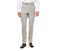 ZAK Honeycomb Weave Tailored Suit Trousers XPOSED Grey 38