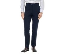 ZAK Honeycomb Weave Tailored Suit Trousers XPOSED Navy 38R