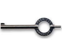 Zak Tool ZT50 Tactical Nickel Plated Silver Standard Police Handcuff Key, Silver