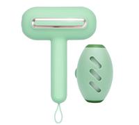 ZaKaBox 1+1 Washable & Reusable Lint Roller Set for Pet Hair Removal, Portable Lint Remover for Dog Fur Remover & Cat Fur Remover, Sticky Roller for Clothes, Mini & Handle Design Hair Remover