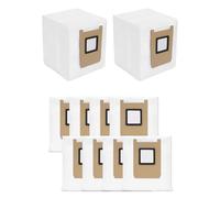 ZaKaBox 10 Pack Dust Bags for Eufy C28 Omni / E25 Omni / E28 Omni | Replacement Dust Bags Accessories for Eufy Robot Vacuum Cleaner, 3L