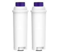 ZaKaBox 2PCS Coffee Machine Water Filter for DeLonghi DLSC002 Water Filter for De'Longhi ECAM, ETAM, EC, BC Series
