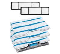 ZaKaBox 3 Refills for Shark Vac Mop Reusable Pads & 1 Upgraded Dirt Chamber