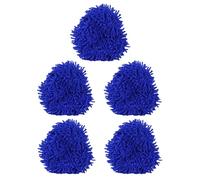 ZaKaBox 5 Pack Car Windscreen Cleaner Inside Kit, Windshield Cleaner Tool, Car Window Demister Cloth, Interior Car Cleaning Kit Pads (Pads Only)