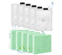 ZaKaBox CF3 Replacement Filter for Interpet Internal Aquarium Filter, 5+5 Pack(10mm Thick Algaway Pads) - 5 Month Service Kit for Coldwater & Tropical Fish Tanks