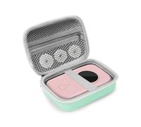 ZaKaBox Charger Storage Case, Label Maker Case for NIIMBOT for NELKO P21 & All Label Printers Fit 15 * 10 * 8cm, Label Machine Case, Carrying Holder Case for Labelling Tapes, Travel Routers Cases