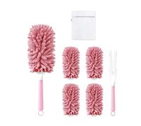 ZaKaBox Dust Magnet Duster Refill Pack Compatible with Swiffer Duster, Reusable, Compatible with Swiffer Duster Refill Cloths, Pack of 4