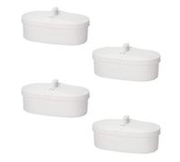 ZaKaBox Replacement Water Filter Cartridge for Waterdrop WD-PF-01A Plus | Compatible with WD-WFD-24/40, WD-PT-04/05/07, 5-Stage Pitcher Filter with Coconut Carbon & Carbon Fiber, 4 Pack