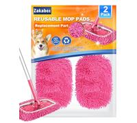ZaKaBox Reusable Mop Pads for Flash Speed Mop Starter Kit - Wet & Dry Use
