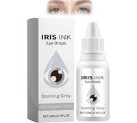Zakdavi Irisink Pro Eye Drops, Natural Eye Drops for Dry Eyes, Make Your Eyes More Agile and Vibrant, Lighten & Brighten Your Eye Color (Grey)