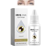 Zakdavi Irisink Pro Eye Drops, Natural Eye Drops for Dry Eyes, Make Your Eyes More Agile and Vibrant, Lighten & Brighten Your Eye Color (Brown)