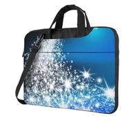 ZaKhs Christmas is coming Print Laptop Shoulder Bag With Shoulder Strap Briefcase Slim Computer Bag For Women Men 13 inch