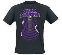 Zakk Sabbath Guitar Men T-Shirt Black L, 100% Cotton, Regular