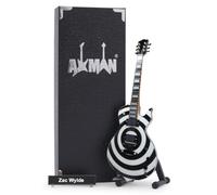 Zakk Wylde The Grail Miniature Guitar Replica - Music Gifts - Handmade Ornamental 1/4 Scale - Includes a Display Box, Name Tag and Miniature Guitar Stand