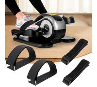 Zakle 4PCS Under Desk Elliptical Machine Pedal Straps, Suitable for Leg Pedal Exercixer for Seniors Fitness Home Sports Accessories, Ellipse Leg Exerciser Machine Pedal Straps