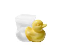 ZAKVOOR 3D Duck Candle Silicone Molds Animal Resin Casting Mould for DIY Candle Making Polymer Clay Craft Plaster Home Decoration