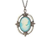 Zaky The Vampire Jewelry Sets Elena Necklace Gilbert Opening Vervain Locket Pendant Necklace Family Crest Damon's Ring (C)