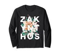 Zakynthos Floral Design Zakynthos Greece Flower Design Long Sleeve T-Shirt