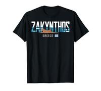 Zakynthos Greece City Travel Coastal Escape Value Graphic T-Shirt