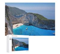 Zakynthos Greece Island Jigsaw Puzzle for Adults And Families, 1000 PCS, A Satisfying Project for Experienced Puzzlers, at Home