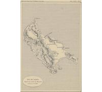 Zakynthos Island Greece Map Journal: Vintage Map Notebook