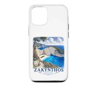 Zakynthos Navagio Beach Greece Vintage Travel Case for iPhone 12/12 Pro
