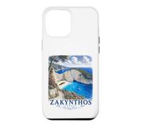 Zakynthos Navagio Beach Greece Vintage Travel Case for iPhone 12 Pro Max