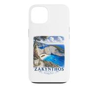 Zakynthos Navagio Beach Greece Vintage Travel Case for iPhone 13