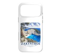 Zakynthos Navagio Beach Greece Vintage Travel Case for iPhone 17 Pro Max