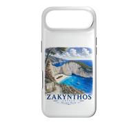 Zakynthos Navagio Beach Greece Vintage Travel Case for iPhone Air