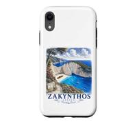 Zakynthos Navagio Beach Greece Vintage Travel Case for iPhone XR