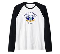 Zakynthos Souvenir/Zante Greece/Zakynthos Raglan Baseball Tee