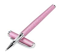 Zalantan Luxury Fancy Pens - Ballpoint Pen with Smooth Writing, Stylish Design, Effortless Executive Writing - Gift Box with 0.5mm Black Extra 2 Refill (Pink)