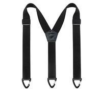 ZALAOR Hidden Braces Suspender for Men: Y Shaped Adjustable Black Braces - Suspenders for Mens Under Clothes with 3 Plastic Mountaineering Buckles