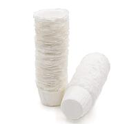 zalati Cafe Filters 100pcs Disposable Paper Liners for Reusable K Cup Coffee Pods for Fits All Brands, Compatible with All Refillable Capsules