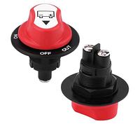 zalati Car Battery Switch 50A Isolator Disconnect Switch Main Switch for Car Truck Boat Yacht Caravan Motorcycle Automobile