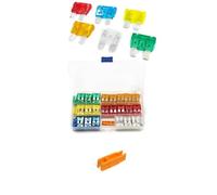 zalati Car Fuses 120pcs Flat Blade Blade Fuses with 1pcs Fuse Puller & Storage Box for Car Motorhome Truck Motorcycle - 5A-30A, Standard Size