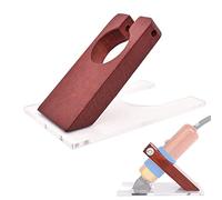 zalati Carpet Trimmer Holder Rug Tufting Shearing Guide Wood Rack for 200W Rug Surface Clipper - Red Wood