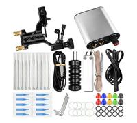 zalati Complete Tattoo Kit Pro Tattoo Machine Set with Tools Power Supply Foot Pedal for Tattoo Beginner Artist