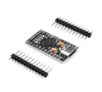 zalati Development Board Atmega32U4 5V/16MHz Bootloadered IDE Module with Pin Header Compatible with Arduino - Type-C