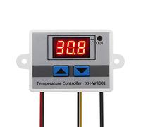 zalati Digital LED Temperature Controller Module XH-W3001 Electronic Thermostat Switch with Waterproof Probe Programmable Heating Cooling, 110-220V 1500W