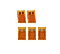 zalati Electric Resistance Strain Gauge 5pcs BF350-3AA 350ohm High Precision Pressure Resistance Foil Strain Gauge for Pressure Sensor Load Cell Resistive - No Cords
