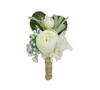 zalati Flower Boutonnieres Groom Flowers Buttonholes for Bride Bridesmaid on Wedding Prom Party Decorations